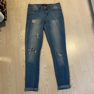 Adorable Light Wash Ripped Jeans